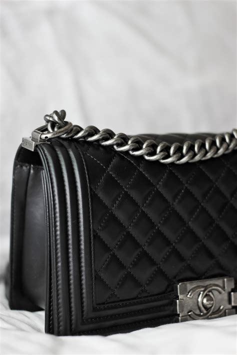 boy chanel new medium black|BOY CHANEL .